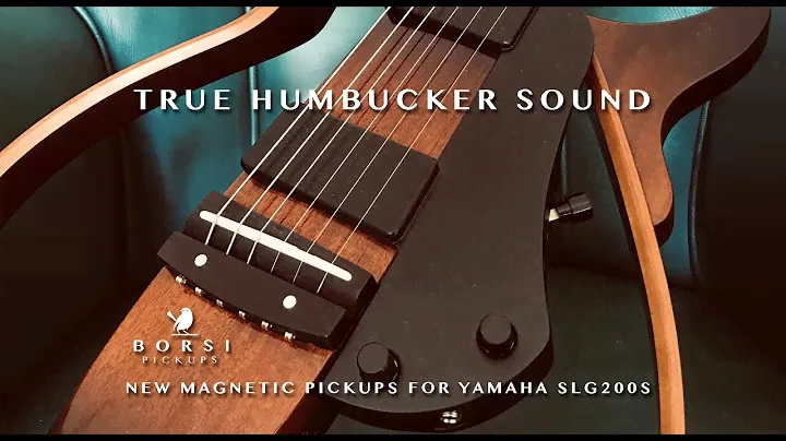 Yamaha SLG200S with double humbucker - Borsi Pickups - English version