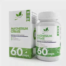Natural Supp Magnesium Citrate 60 caps