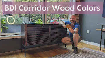 BDI Corridor Wood Color Options at Seth Michael