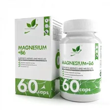 Natural Supp Magnesium + B6 60 кап