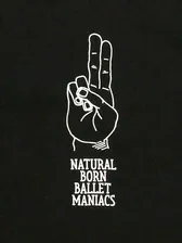 Футболка женская Natural born Ballet Maniacs