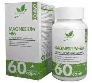 Natural Supp MG+B6 Магний + B6, 60 капс-2