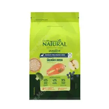 Guabi Natural Dog Sensitive для взрослых собак мелких и средних пород, лосось и овес