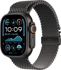 Apple Watch Ultra 2 (2024) 49 natural titanium case with M Natural titanium milanese loop
