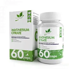 Магний цитрат Natural Supp Magnesium Citrate 60 капсул