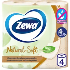   Zewa Natural Soft, 4 , 4 