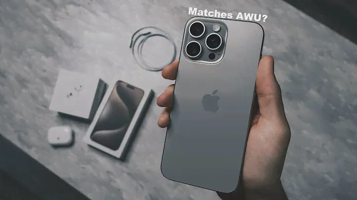 Natural Titanium iPhone 15 Pro Max & USB C AirPods | Unboxing