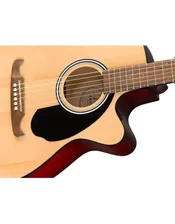 FENDER FA-135CE Concert Walnut Natural Electric Αcoustic Guitar